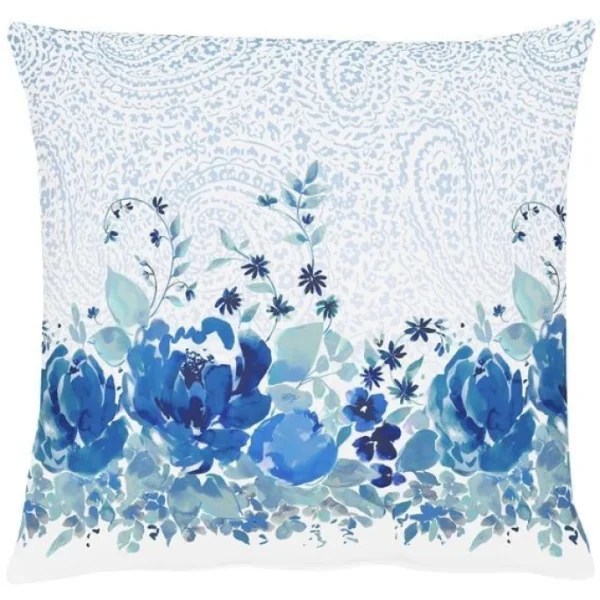APELT 3049 Kissenhülle – 50×50 Cm – Blau-türkis 1