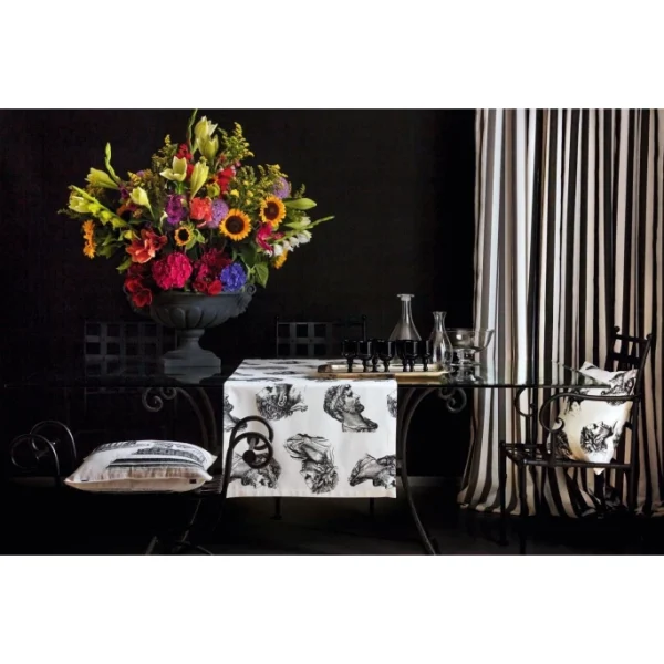 APELT Apollo Kissenhülle – 45×45 Cm – Schwarz-weiß 4