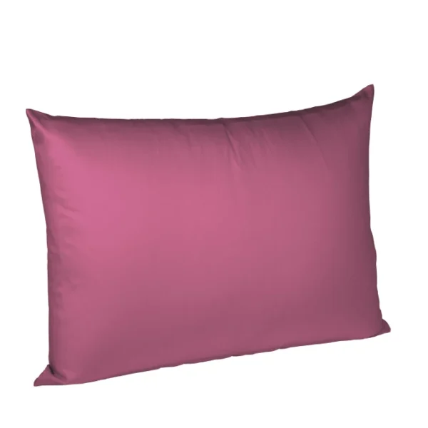 Fleuresse Colours Kissenhülle Aus Mako-Satin – 40×60 Cm – Himbeere 1