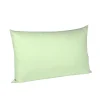 Fleuresse Colours Kissenhülle Aus Mako-Satin – 40×60 Cm – Lindgrün 13