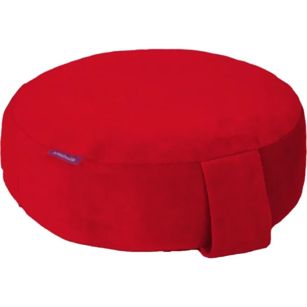 Farbenfreunde Interieur Bodensitz- & Yogakissen Aus Nicky – Ø 31 Cm – Höhe 11 Cm – Tomate 1