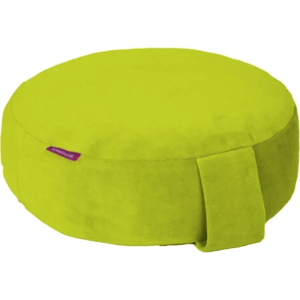 Farbenfreunde Interieur Bodensitz- & Yogakissen Aus Nicky – Ø 31 Cm – Höhe 11 Cm – Erbse 1