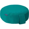 Farbenfreunde Interieur Bodensitz- & Yogakissen Aus Nicky – Ø 31 Cm – Höhe 11 Cm – Smaragd 7
