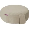 Farbenfreunde Interieur Bodensitz- & Yogakissen Aus Nicky – Ø 31 Cm – Höhe 11 Cm – Auster 13
