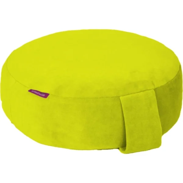 Farbenfreunde Interieur Bodensitz- & Yogakissen Aus Nicky – Ø 31 Cm – Höhe 11 Cm – Quitte 1