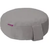 Farbenfreunde Interieur Bodensitz- & Yogakissen Aus Nicky – Ø 31 Cm – Höhe 11 Cm – Platingrau 7