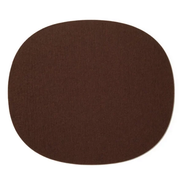 HEY-SIGN Sitzauflage Aus Naturfilz – 37×35 Cm – Schoko 1