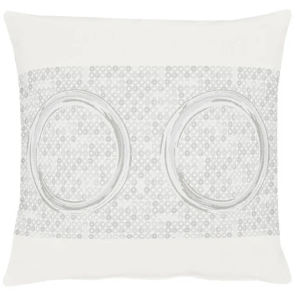APELT 7904 Kissenhülle – Ca 45×45 Cm – Hellgrau 1