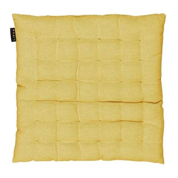 Linum Pepper Sitzkissen – 40x40x3 Cm – Mustard Yellow E97 1