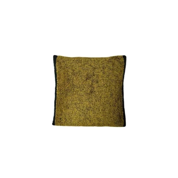 Zoeppritz Crush Kissenhülle – 50×50 Cm – Mustard 1