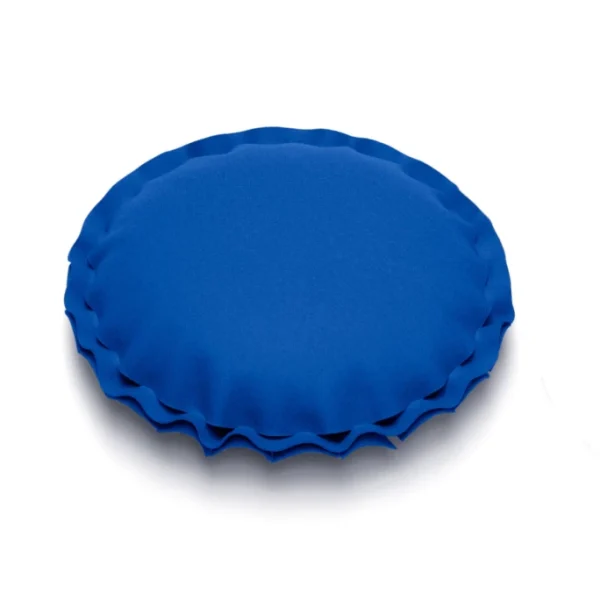 HEY-SIGN PAI Sitzkissen Mit Füllung Rund – Ø 45 Cm – Blau 1