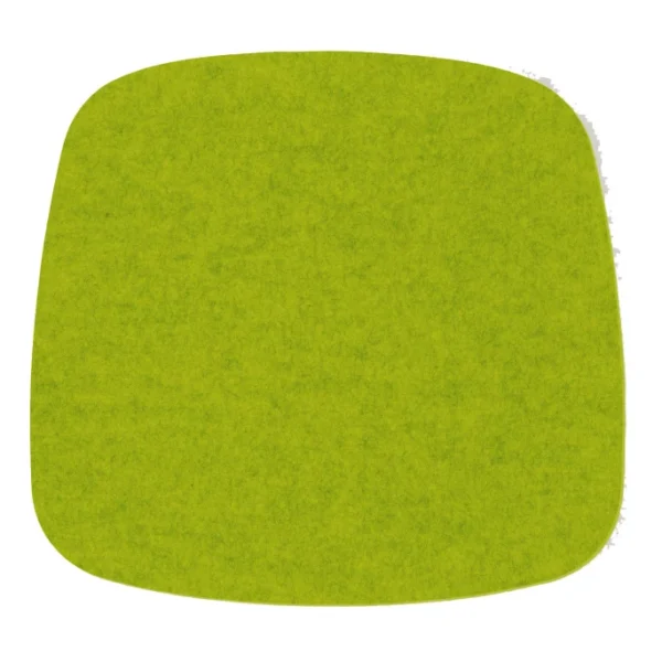 HEY-SIGN EAMES PLASTIC ARMCHAIR Gepolsterte Sitzauflage – 37×35 Cm – Maigrün 1