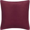 Zoeppritz Soft-Fleece Kissenhülle – 50×50 Cm – Wine 7