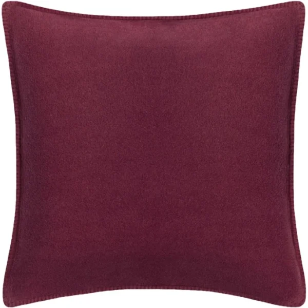 Zoeppritz Soft-Fleece Kissenhülle – 50×50 Cm – Wine 1