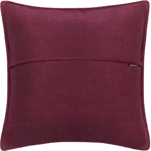 Zoeppritz Soft-Fleece Kissenhülle – 50×50 Cm – Wine 3