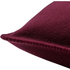 Zoeppritz Soft-Fleece Kissenhülle – 50×50 Cm – Wine 10