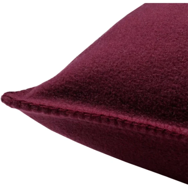 Zoeppritz Soft-Fleece Kissenhülle – 50×50 Cm – Wine 4