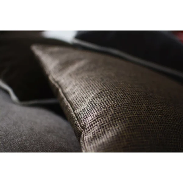 Rohleder Home Collection Move Uni Kissen Mit Füllung – 40×40 Cm – Taupe 6