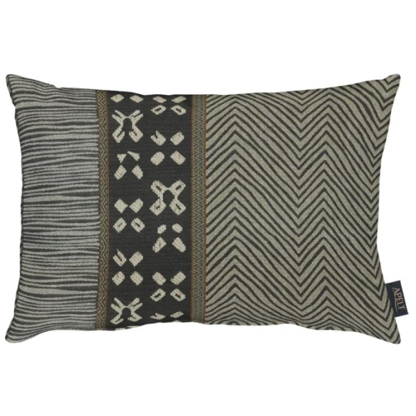 Apelt Modern Ethno Ontario Kissen Mit Füllung – 35×50 Cm – Braun 1