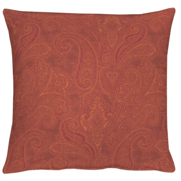 Apelt 3313 Uni-Basic Kissenhülle – 40×40 Cm – Rot/platin 1