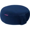 Farbenfreunde Yoga Bodenkissen Aus Nicky-Stoff – Ø 31 Cm – Höhe 11 Cm – Blue Velvet 5