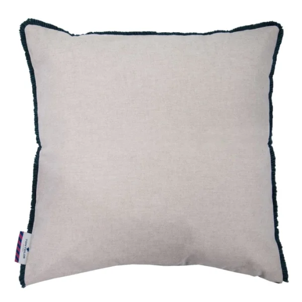 TOM TAILOR VELVET SHADES Kissenhülle – 50×50 Cm – Petrol 3