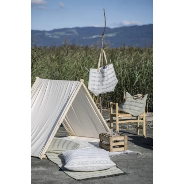 David Fussenegger Summer Rauten Sitzkissen – 70×70 Cm – Pistazie 5