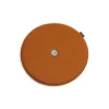 Hey-SIGN Knob Kissen Rund Mit Füllung – ø 35 Cm – Walnuss 5