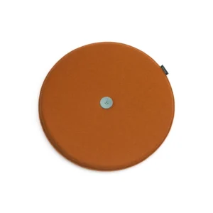 Hey-SIGN Knob Kissen Rund Mit Füllung – ø 35 Cm – Walnuss 15