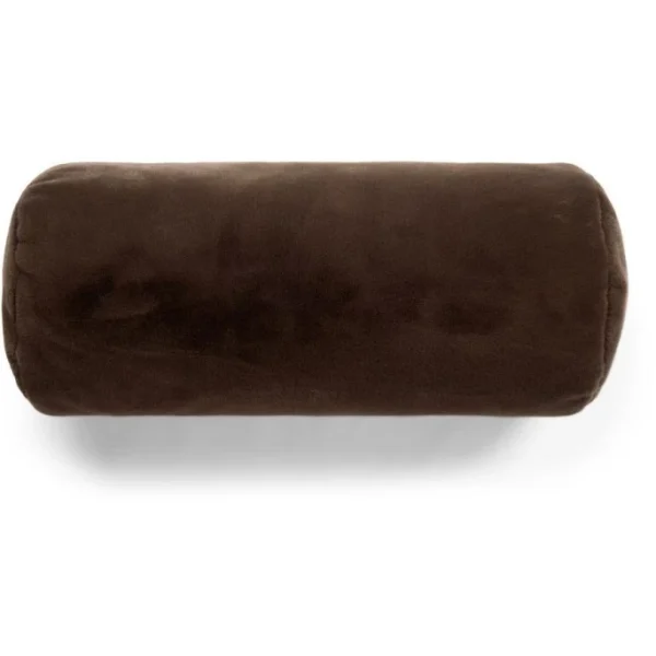 Essenza Home Essenza Furry Nackenrolle Mit Füllung – Ø 22 X 50 Cm – Chocolate 1