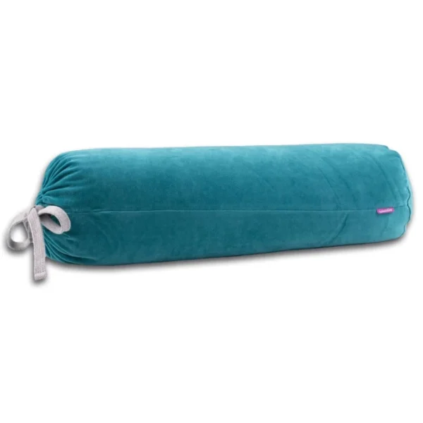 Farbenfreunde BIG ROLL Bolster Kissenrolle Aus Nicky-Stoff – 60×21 Cm – Smaragd 1