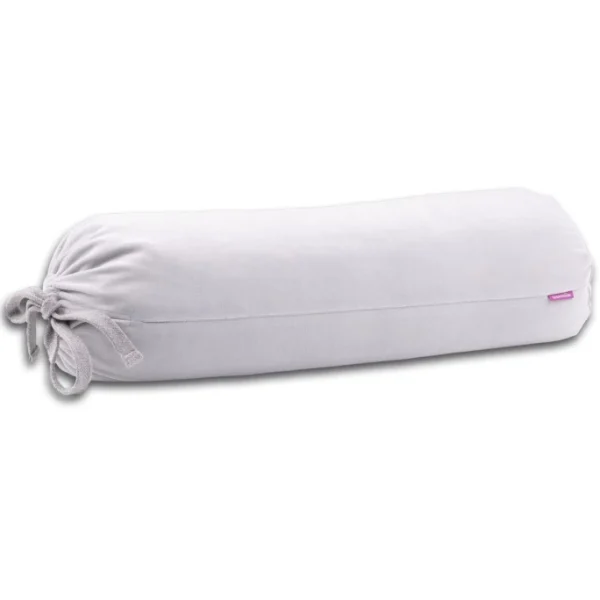 Farbenfreunde BIG ROLL Bolster Kissenrolle Aus Nicky-Stoff – 60×21 Cm – Silvermoon 1