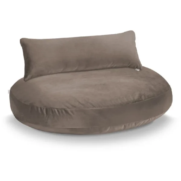 LABONI LUNA OXFORD LOUNGE-KISSEN FÜR HUNDE – 90x65x20 Cm – Stone 1