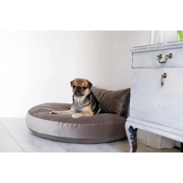 LABONI LUNA OXFORD LOUNGE-KISSEN FÜR HUNDE – 90x65x20 Cm – Stone 4