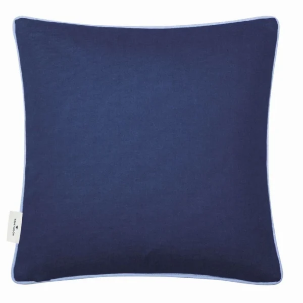 Tom Tailor Dove Signature Kissenhülle – 40×40 Cm – Navy 3
