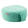 Farbenfreunde Yoga Bodenkissen Aus Nicky-Stoff – Ø 31 Cm – Höhe 11 Cm – Miami Blue 5