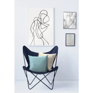 Apelt Basic Arizona Kissenhülle – 46×46 Cm – Hellblau 6
