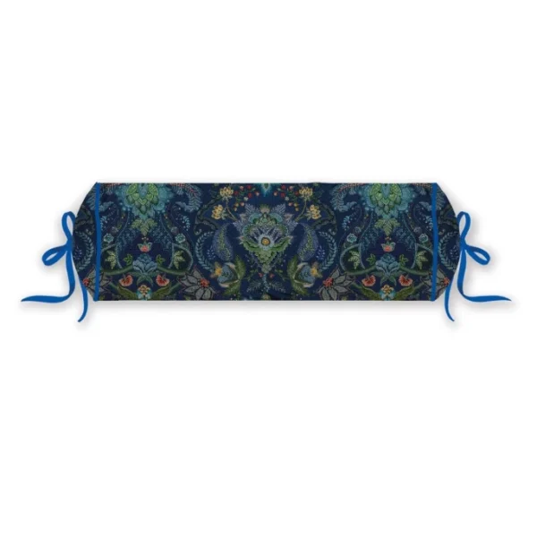 Pip Studio Kyoto Festival Nackenrolle Mit Füllung – Ø 22 Cm – Länge 70 Cm – Dark Blue 1