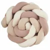 Nordic Coast Company Trio Strick Bettschlange Geflochten – 17×200 Cm – Natur/beige/altrosa 22