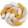 Nordic Coast Company Trio Strick Bettschlange Geflochten – 17×200 Cm – Natur/beige/curry Gelb 14