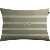 JOOP! Living Logo Stripes Kissenhülle – 40×60 Cm – Oliv 7