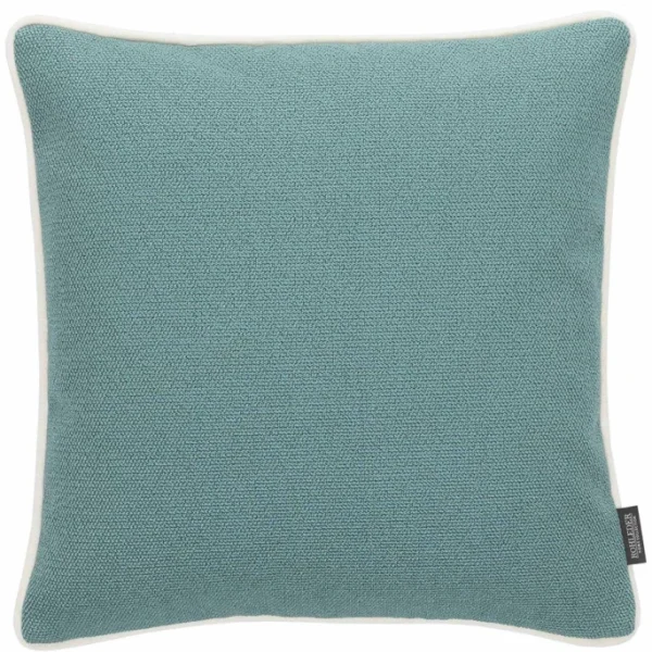 Rohleder Home Collection Essentials Ocean Uni Kissen Mit Füllung – 45×45 Cm – Turquoise 1