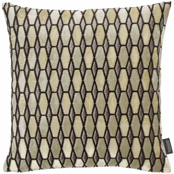 Rohleder Home Collection Touchet Crystal Kissen Mit Füllung – 45×45 Cm – Crème 1