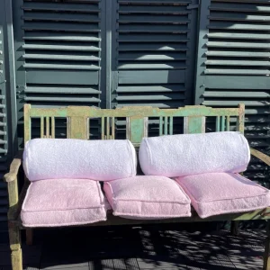 Farbenfreunde FRESH Frottee Stegkissen Mit Füllung – 40x40x10 Cm – Ultra Violet 6
