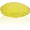 Farbenfreunde FRESH Frottee Stegkissen Rund – Mit Füllung – Ø 65 Cm – Höhe 10 Cm – Quitte 5