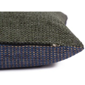 Tom Tailor Chenille Pattern Kissenhülle – 45×45 Cm – Grün-blau 8