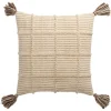 Tom Tailor Boho Check Kissenhülle – 45×45 Cm – Natur 5