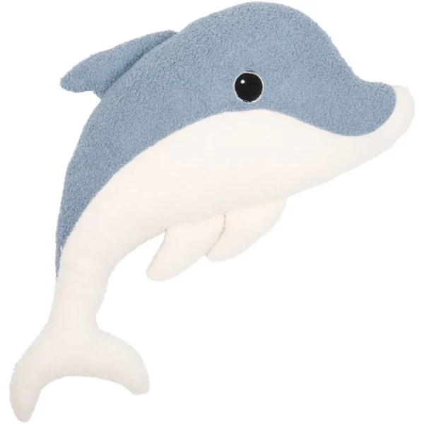 Pad DELPHIN Kuscheltier-Kissen – 29×65 Cm – Blue 1