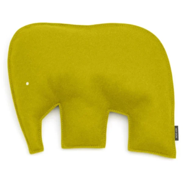 Hey-SIGN ELEFANT Kissen Mit Füllung – 40×30,5×7 Cm – Verde 1