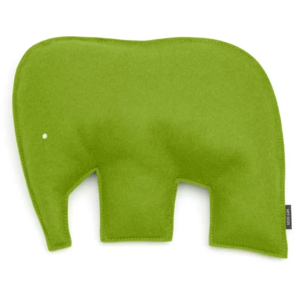 Hey-SIGN ELEFANT Kissen Mit Füllung – 40×30,5×7 Cm – Maigrün 1